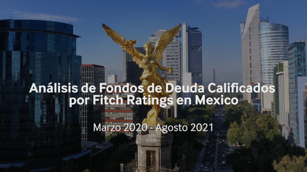 Análisis de Fondos de Deuda Calificados por Fitch Ratings en Mexico (Marzo 2020 - Agosto 2021)
